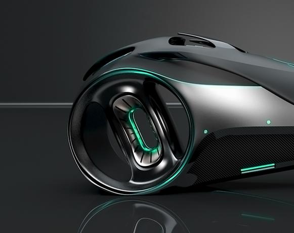 &mdash;科幻概念自行车,这设计是从外星来的吗?